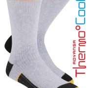 light grey graphite thermocool socks