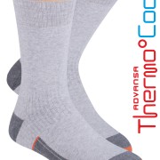 Light Gray ThermoCool Socks